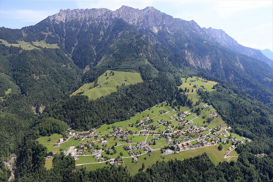 Planken Luftaufnahme