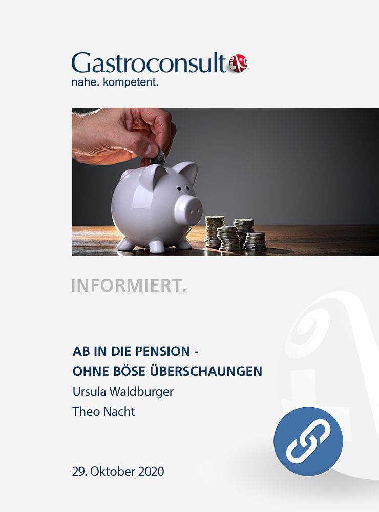 Ab in die Pension - Ohne böse Überraschungen