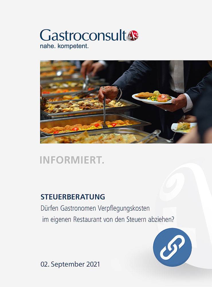 Dürfen Gastronomen Verpflegungskosten im eigenen Restaurant von den Steuern abziehen?