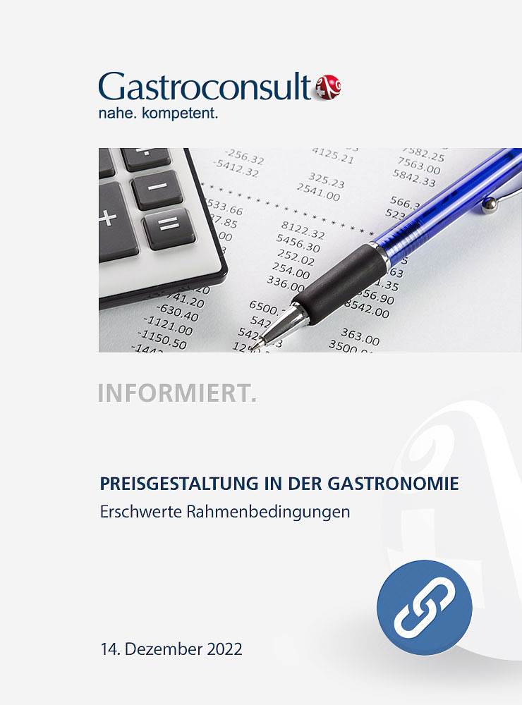 Preisgestaltung in der Gastronomie 