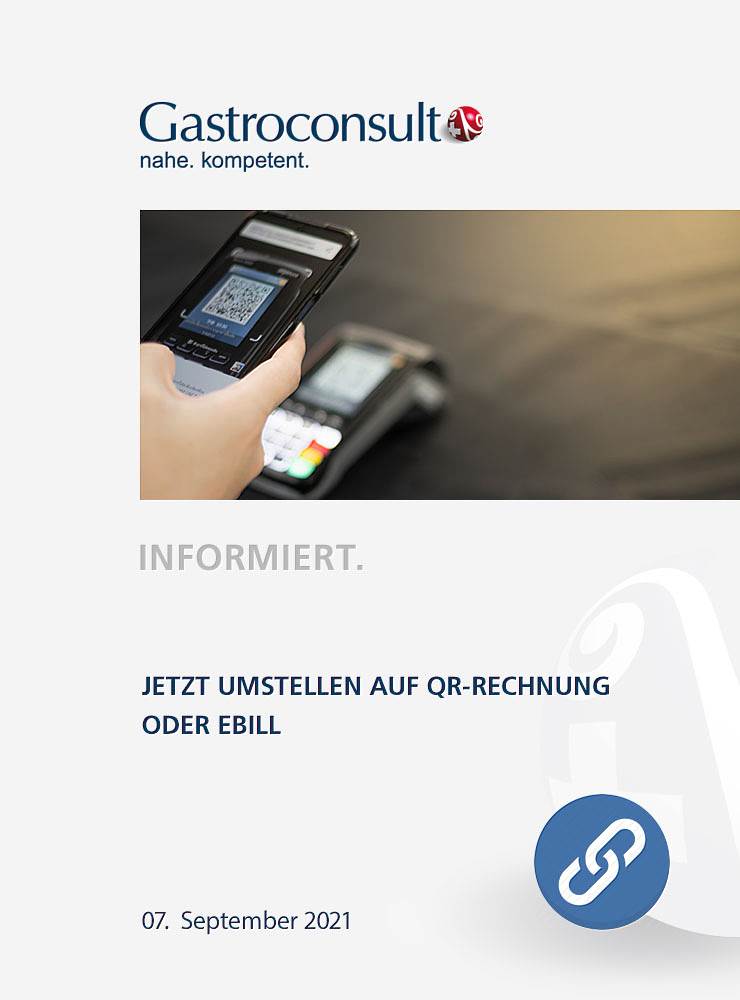 Jetzt umstellen auf QR-Rechnung oder eBill