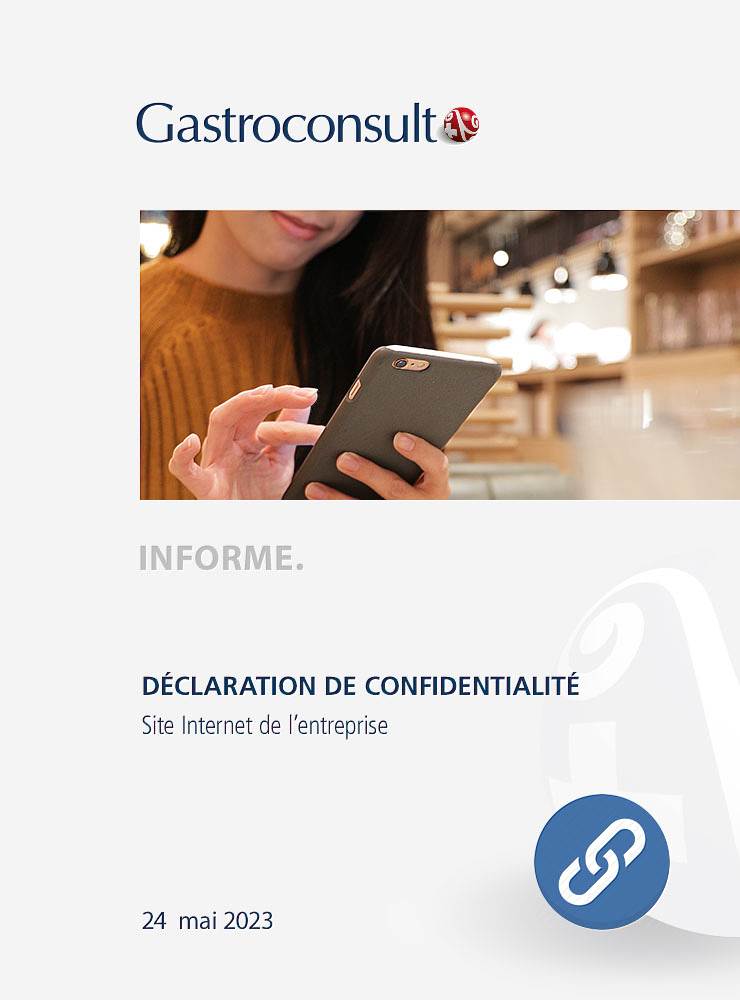 Déclaration de confidentialité 