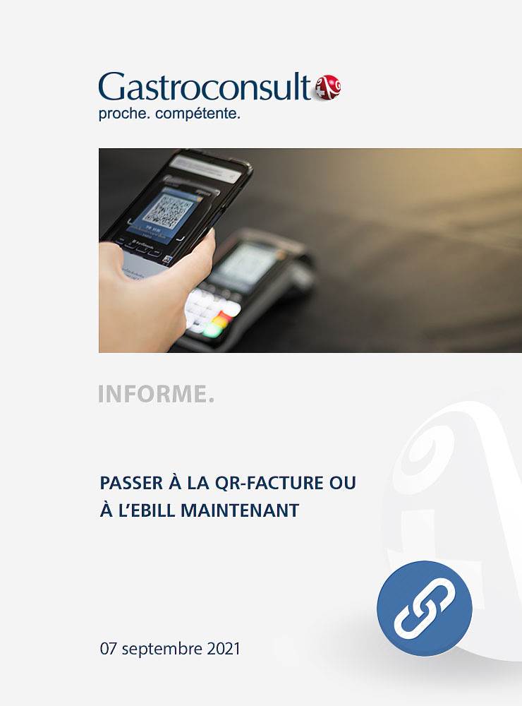 Passer à la QR-Facture ou à l'eBill maintenant 